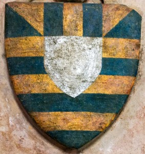 The Mortimer Coat of Arms, taken from the tomb of Blanche Mortimer