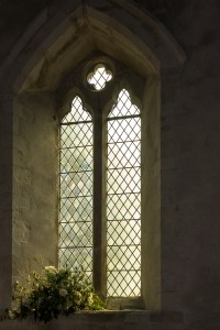 12 century window in Pembridge Church